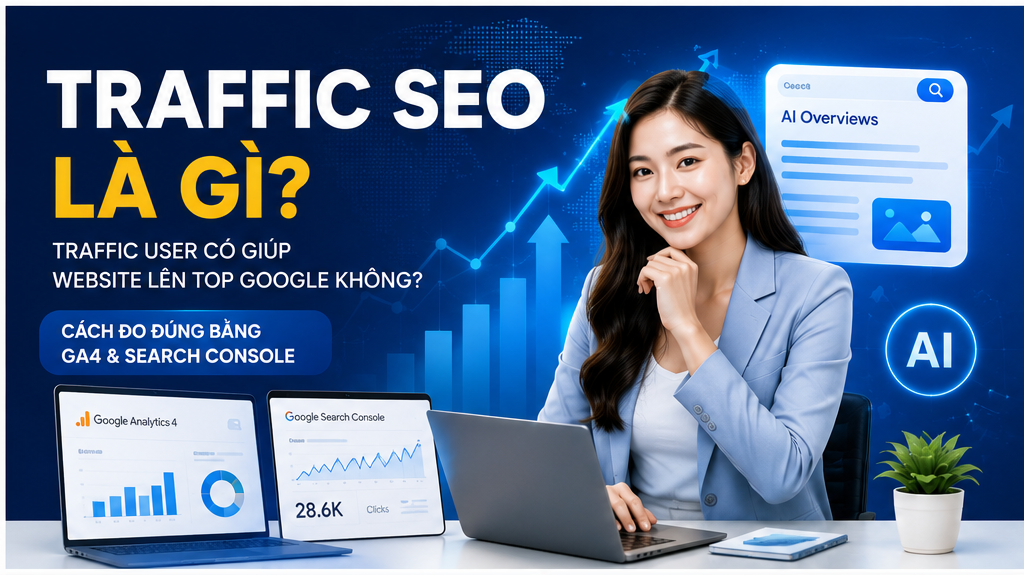 Traffic SEO Là Gì? Traffic User Có Giúp Website Lên TOP Google?